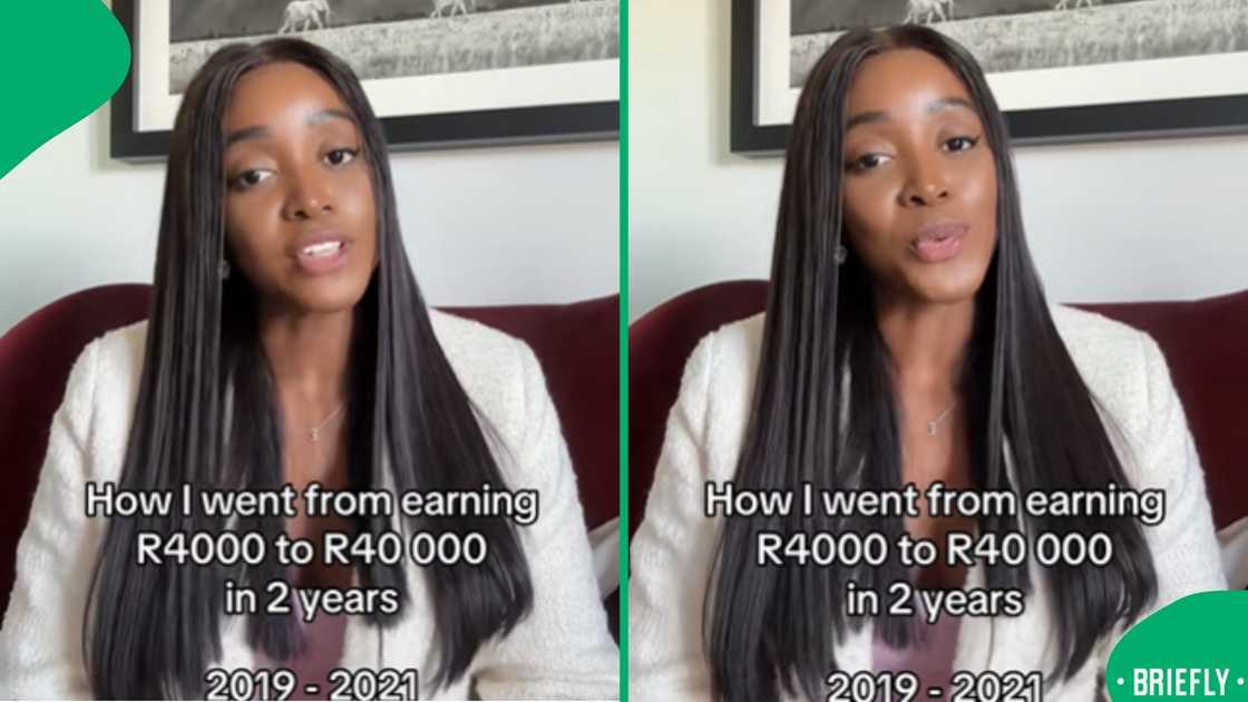 A motivational story of career growth inspired South Africans as the woman explained how she seized opportunities and turned them into long-term success