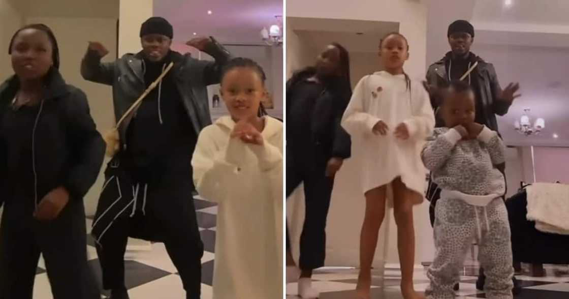 Murdah Bongz taught Asante and Kairo Forbes TikTok dance moves Murdah Bongz taught Asante and Kairo Forbes TikTok dance moves