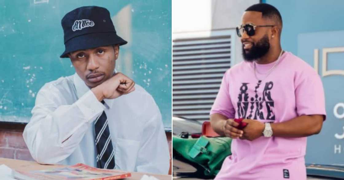 Emtee, Cassper Nyovest. Emtee, Cassper Nyovest.