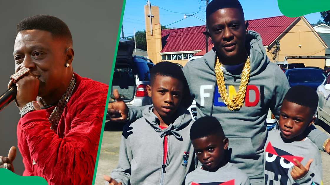 Boosie Badazz's sons Boosie Badazz's sons