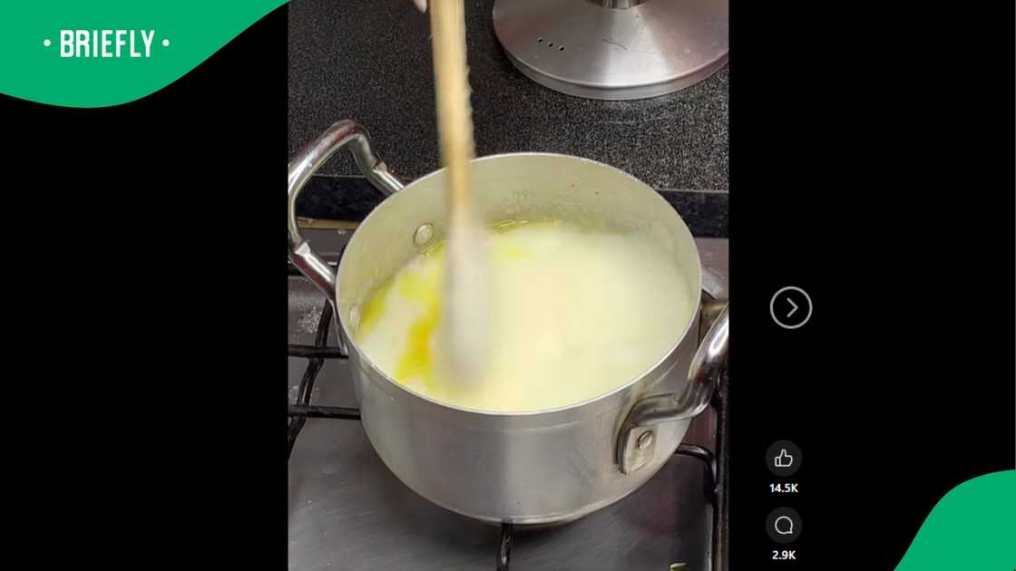 A woman's pap recipe goes viral. A woman's pap recipe goes viral.