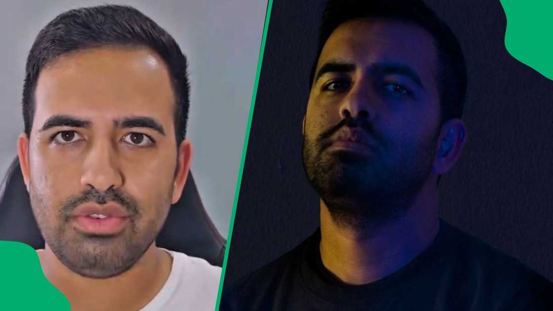 A man from Cape Town. A man from Cape Town.