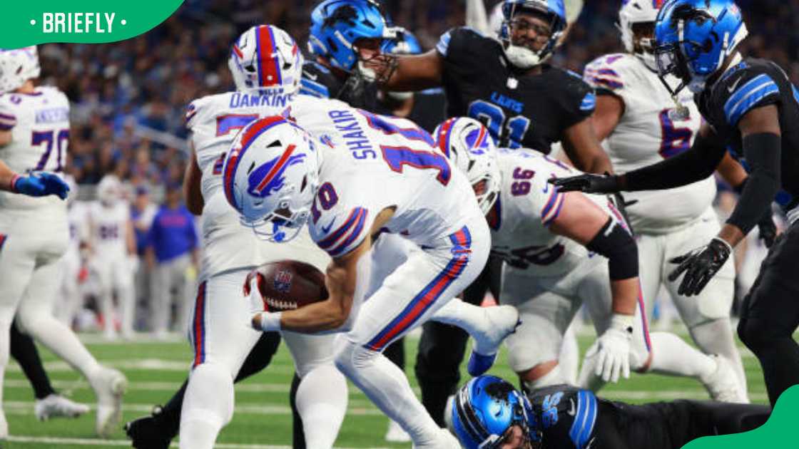 NFL football game between the Buffalo Bills and the Detroit Lions