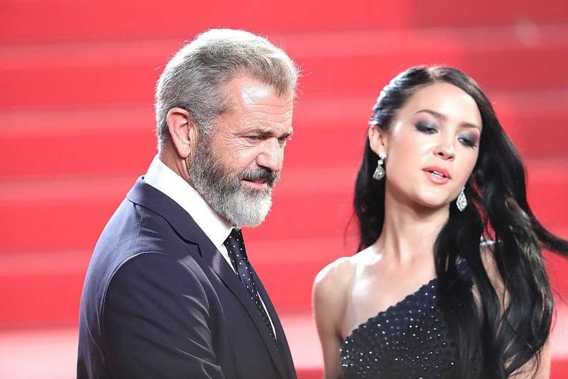 Rosalind Ross and Mel Gibson Rosalind Ross and Mel Gibson