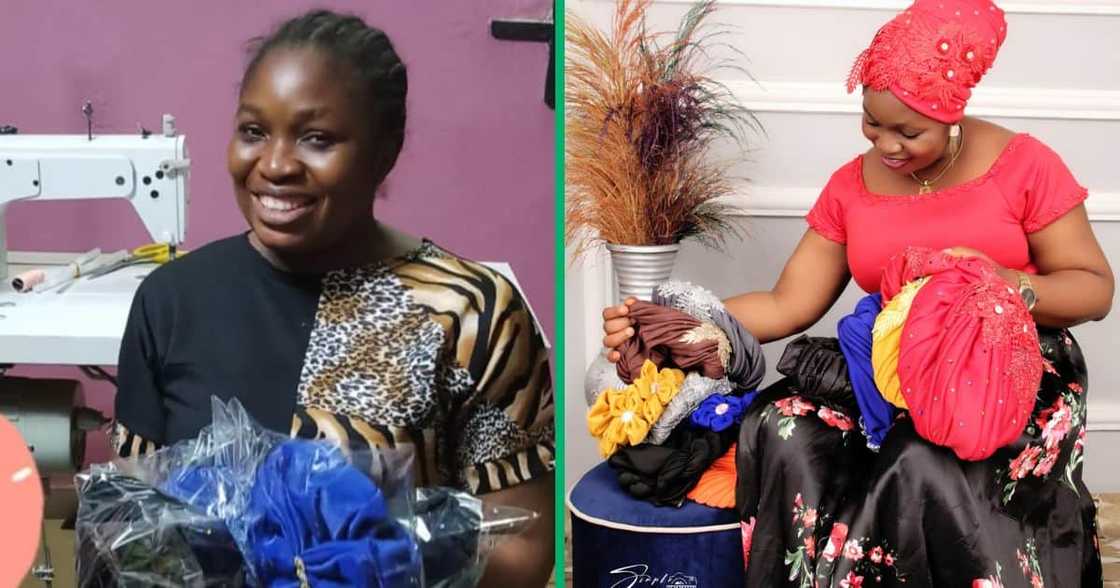 Woman turns her love for headwraps into fully fledged business. Woman turns her love for headwraps into fully fledged business.