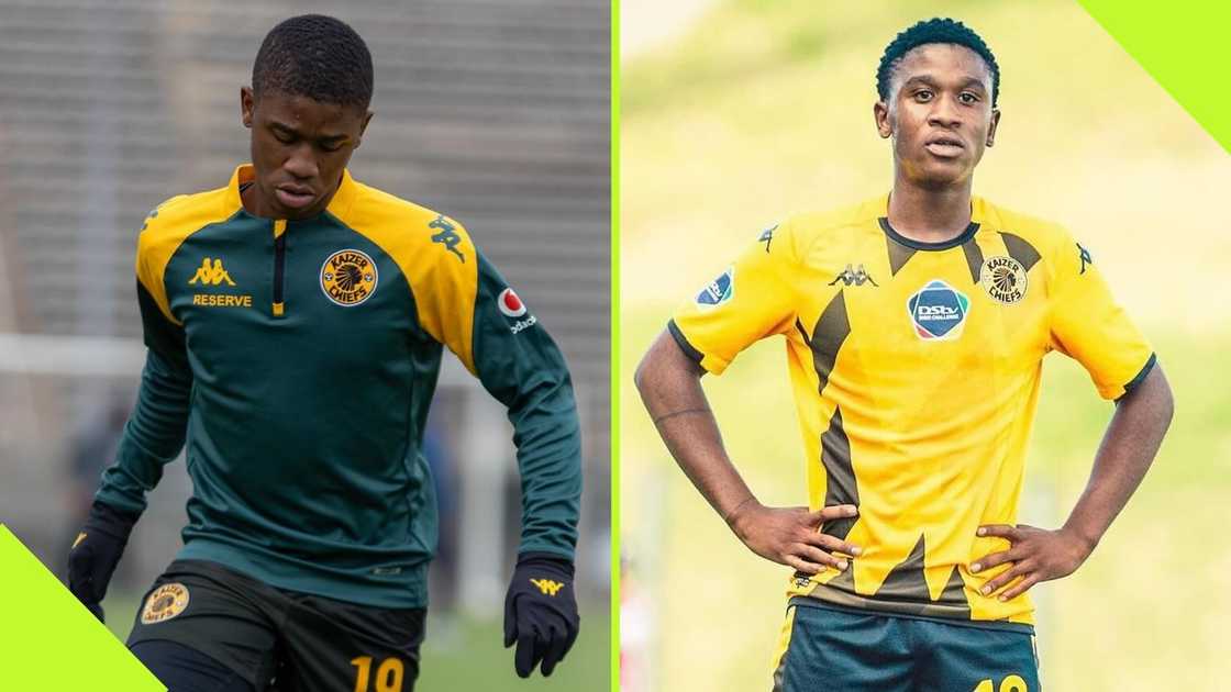 Kaizer Chiefs prospect Naledi Hlongwane excelled while playing for the Carling All-Star XI