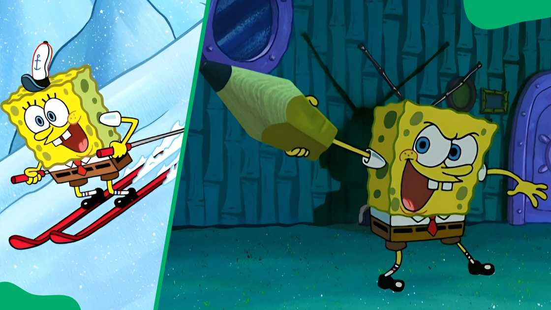 Big head character SpongeBob Big head character SpongeBob