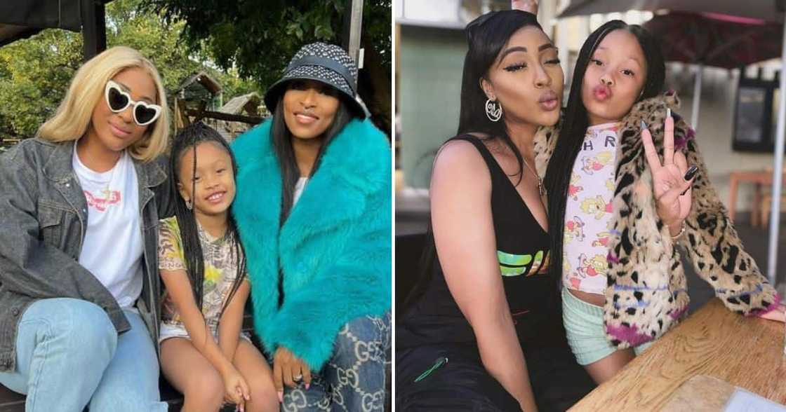DJ Zinhle and Kairo Forbes supported Nadia Nakai at the Previdar magazine cover launch. DJ Zinhle and Kairo Forbes supported Nadia Nakai at the Previdar magazine cover launch.