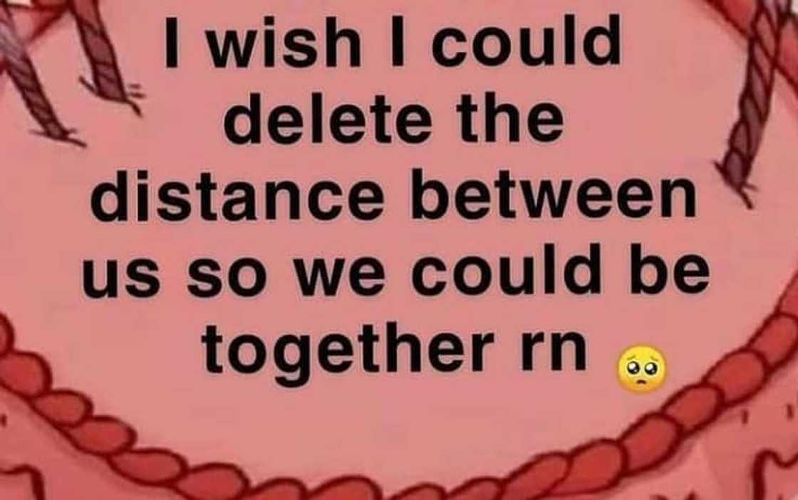Long distance meme Long distance meme