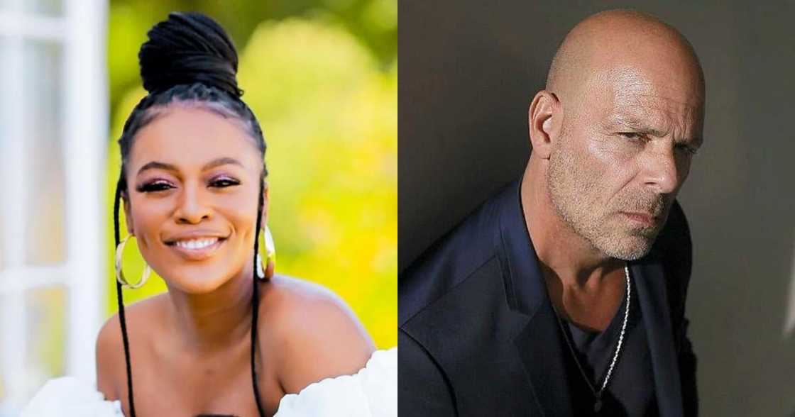 Bruce Willis, Hollywood, Nomzamo Mbatha, Entertainment, Celebrity Bruce Willis, Hollywood, Nomzamo Mbatha, Entertainment, Celebrity