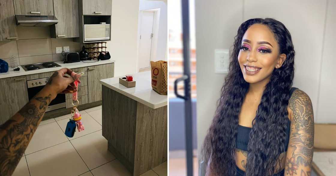 Tattooed Temptress Jumps on Apartment Reveal Trend, Sets the Timeline on Fire: "God Is Good" Tattooed Temptress Jumps on Apartment Reveal Trend, Sets the Timeline on Fire: "God Is Good"