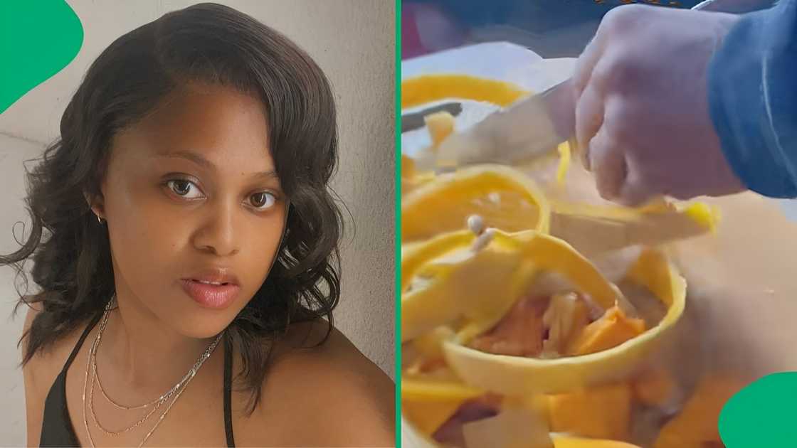 A makoti shared a video of her husband cutting pumpkin A makoti shared a video of her husband cutting pumpkin