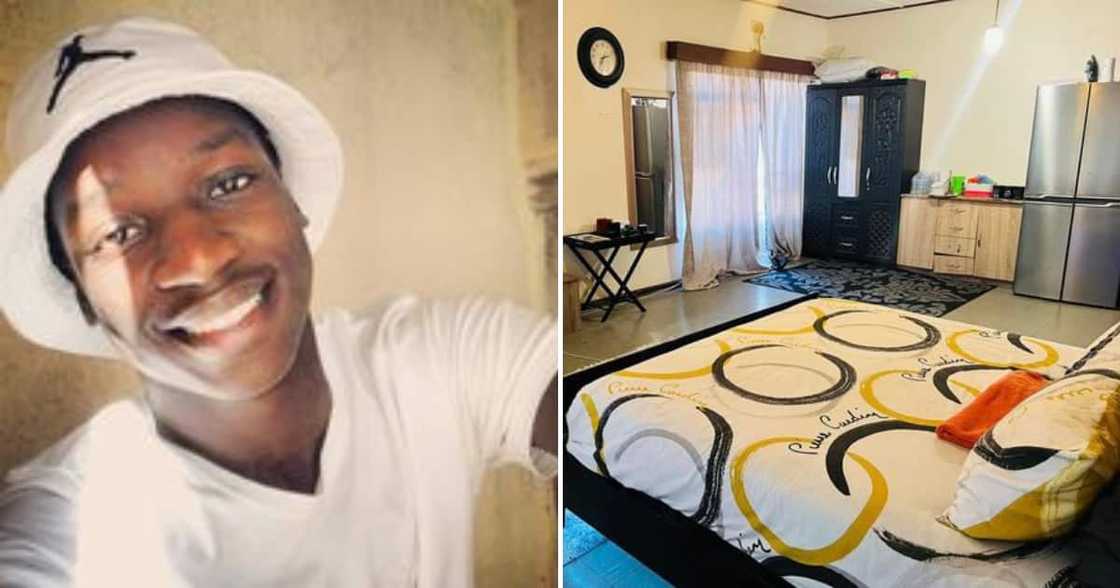 Facebook user Greyton Sta Grey Mnisi shared photos of his rental, showing off the lush space Facebook user Greyton Sta Grey Mnisi shared photos of his rental, showing off the lush space