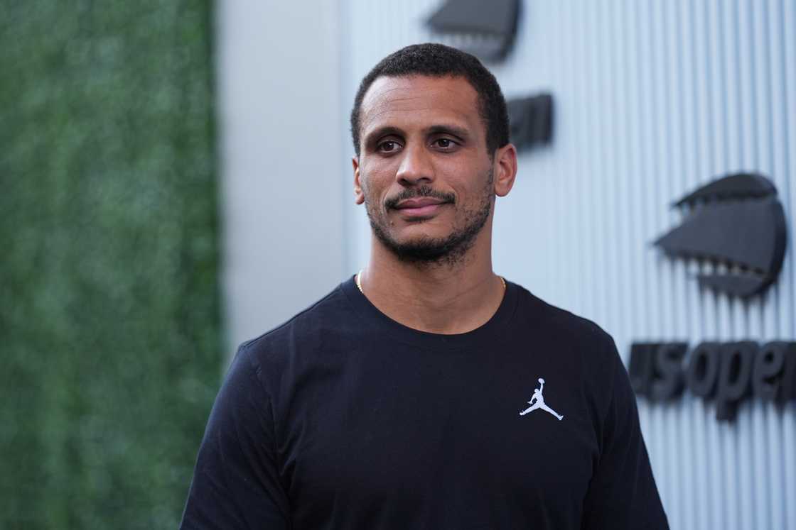 Joe Mazzulla attends the US Open Tennis Championship at the USTA Billie Jean King National Tennis Centre in New York City Joe Mazzulla attends the US Open Tennis Championship at the USTA Billie Jean King National Tennis Centre in New York City