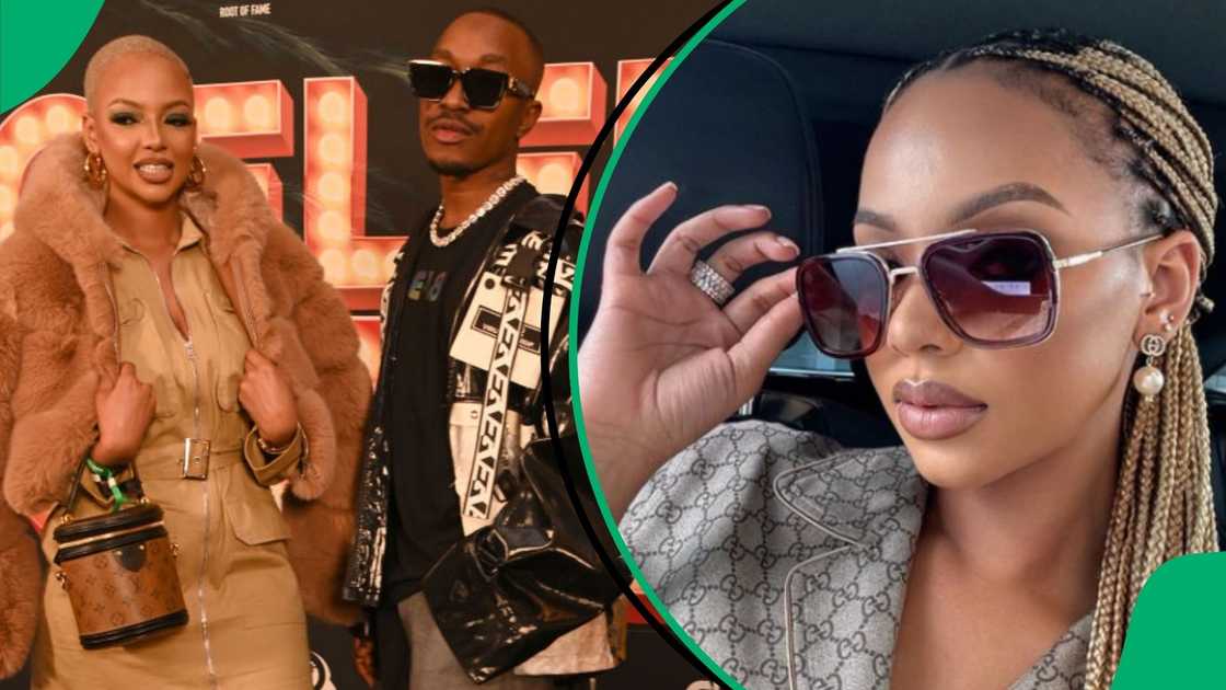 Mihlali Ndamase did not go on vacation with a new boyfriend. Mihlali Ndamase did not go on vacation with a new boyfriend.