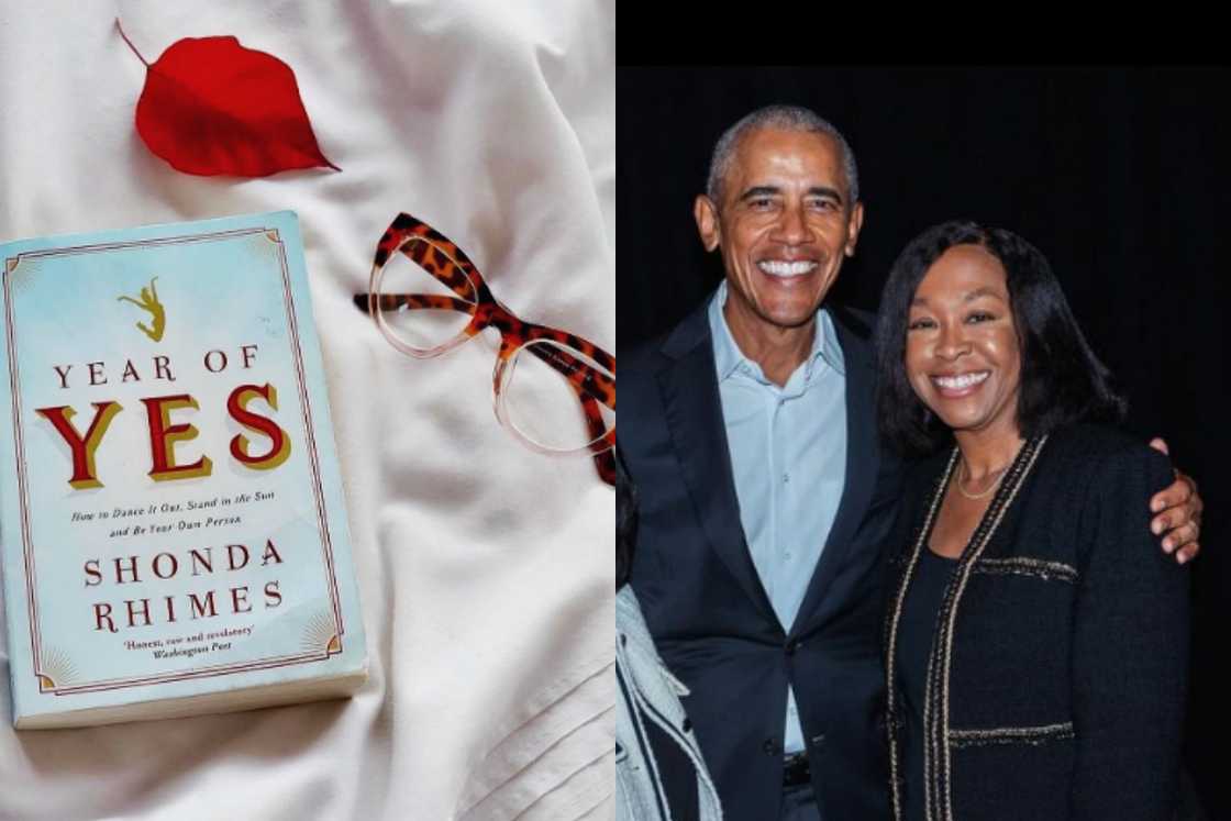 Shonda Rhimes and Barack Obama