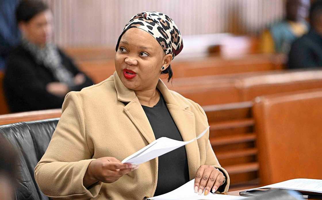 Moroadi Cholota has been cleared of the charges against her in the R255 million asbestos case Moroadi Cholota has been cleared of the charges against her in the R255 million asbestos case