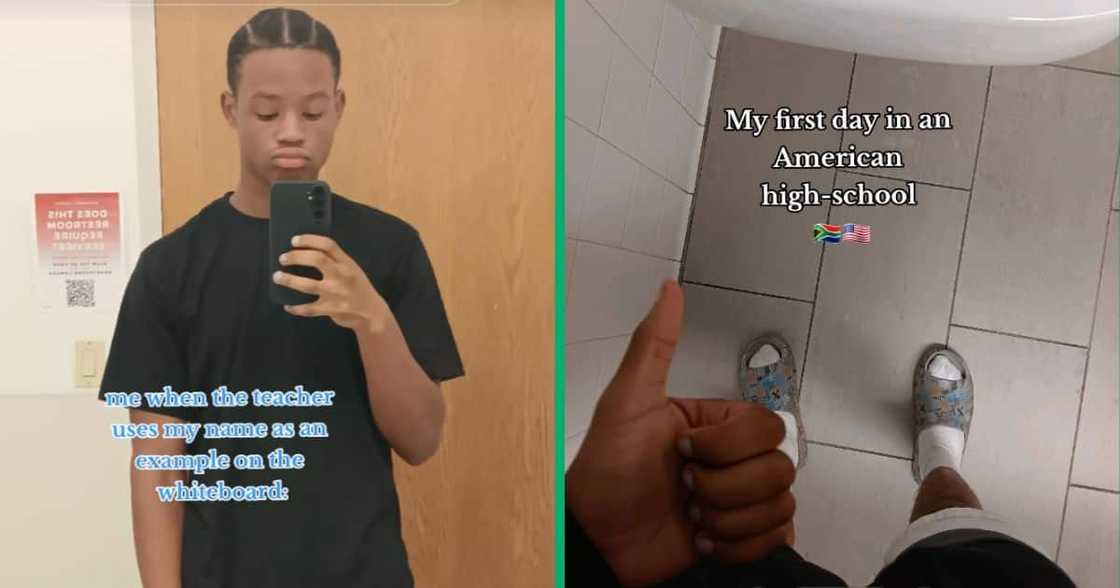 SA teen shares eventful 1st of school in the US SA teen shares eventful 1st of school in the US