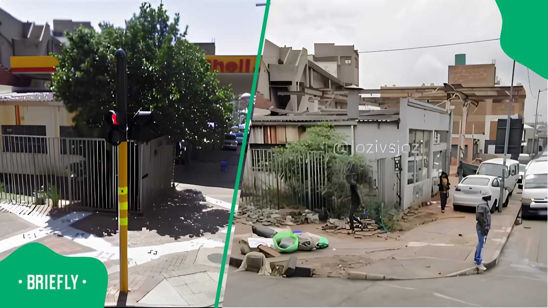 SA man compares Joburg streets