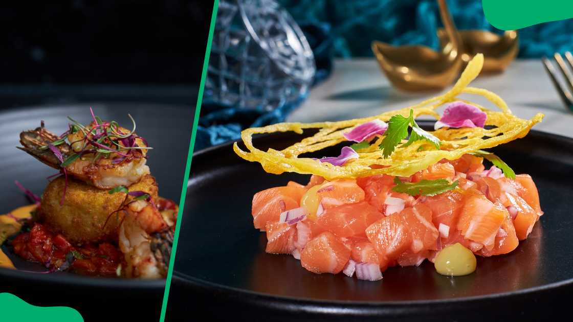 Aurum Restaurant dishes