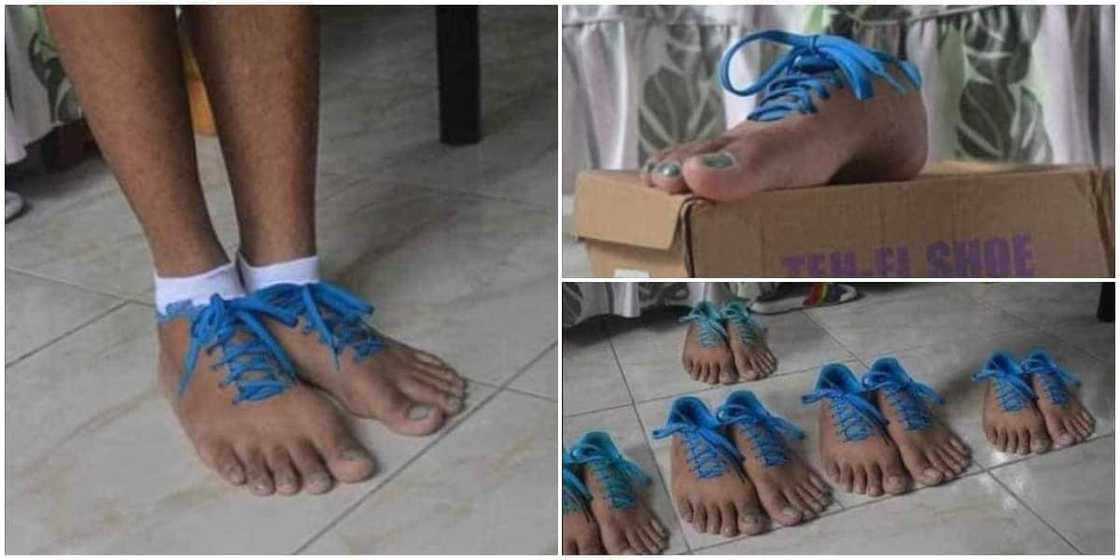 I Can't Walk on Broken Bottles with it: Mixed Reactions as Pictures of Human-Leg Shoes Surface on Social Media I Can't Walk on Broken Bottles with it: Mixed Reactions as Pictures of Human-Leg Shoes Surface on Social Media