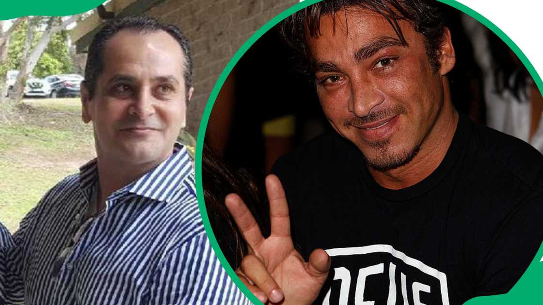 Michael Ibrahim (L). John Ibrahim at the Royal Hall of Industries in 2010 (R)