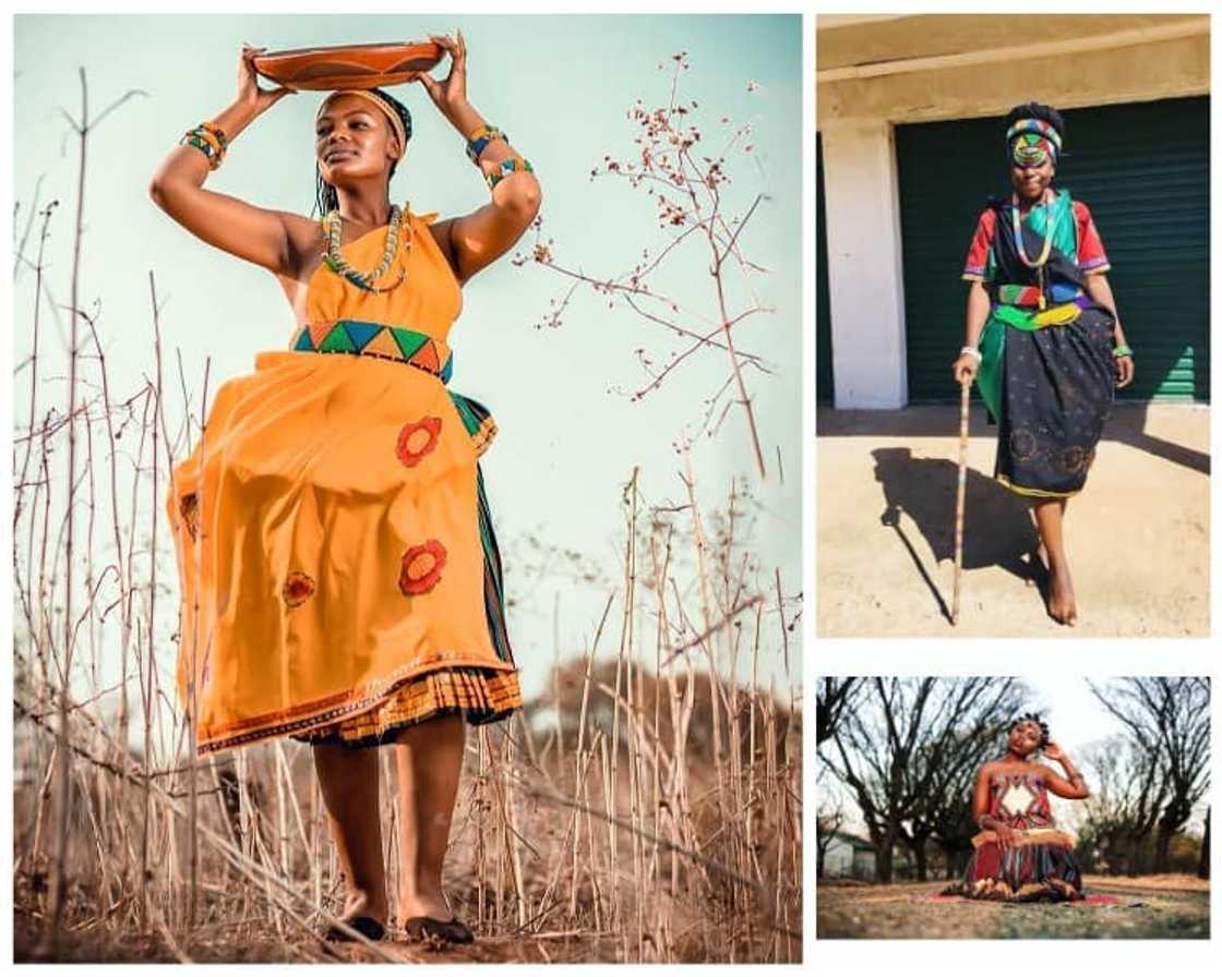 Plus-size African traditional attire