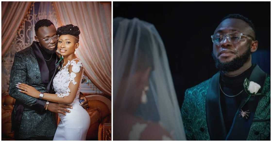 Nigerian man, married, girlfriend, Master's, abroad, video, wedding day, emotional, wept Nigerian man, married, girlfriend, Master's, abroad, video, wedding day, emotional, wept