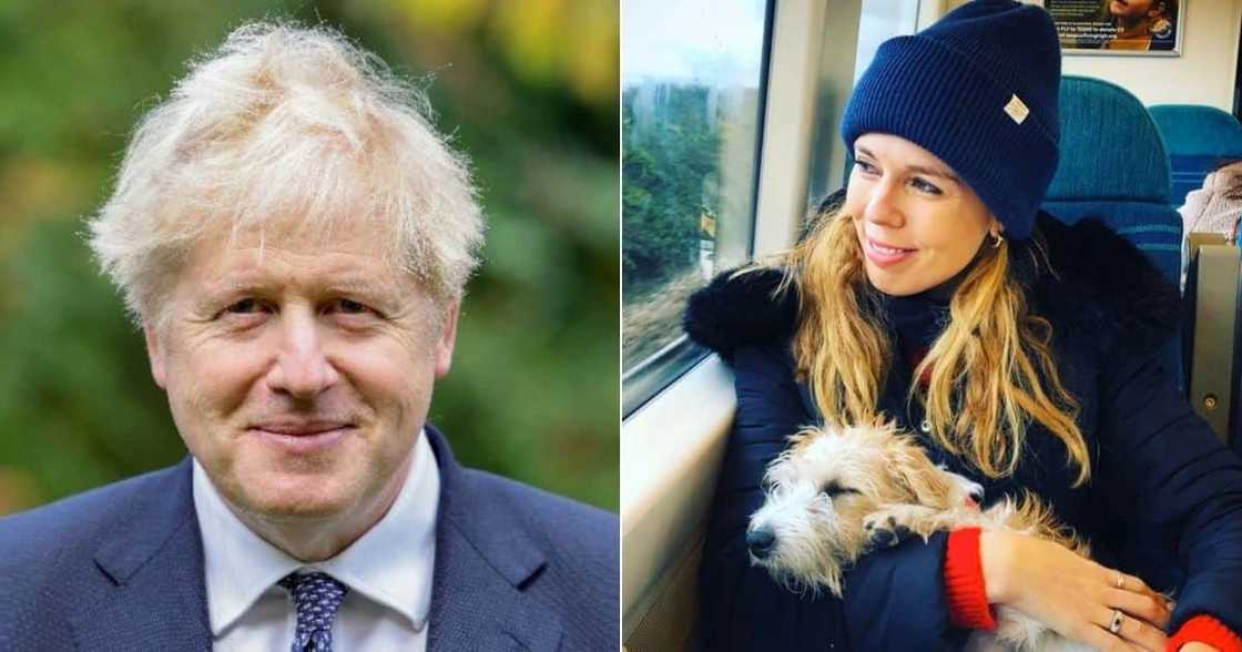 British Prime Minister Boris Johnson is set to marry his fiancée Carrie Symonds next year. Image: @BorisJohnson/@CarieSymonds/Twitter