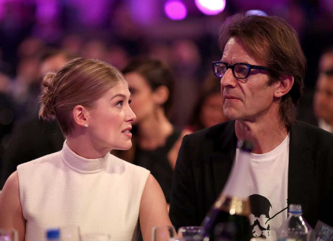 Rosamund Pike's husband Rosamund Pike's husband