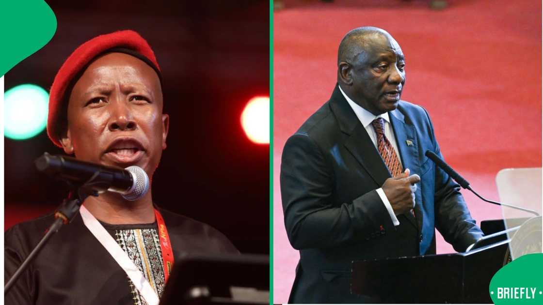 Julius Malema slammed Cyril Ramaphosa's SONA speech