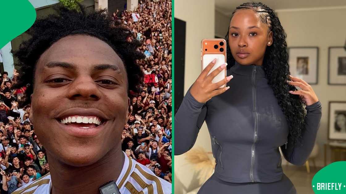 Cyan Boujee caught IShowSpeed's attention