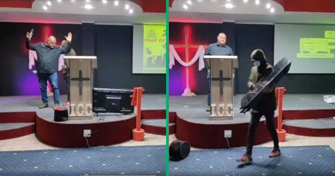 Picture of a pastor getting robbed in KwaZulu-Natal Picture of a pastor getting robbed in KwaZulu-Natal