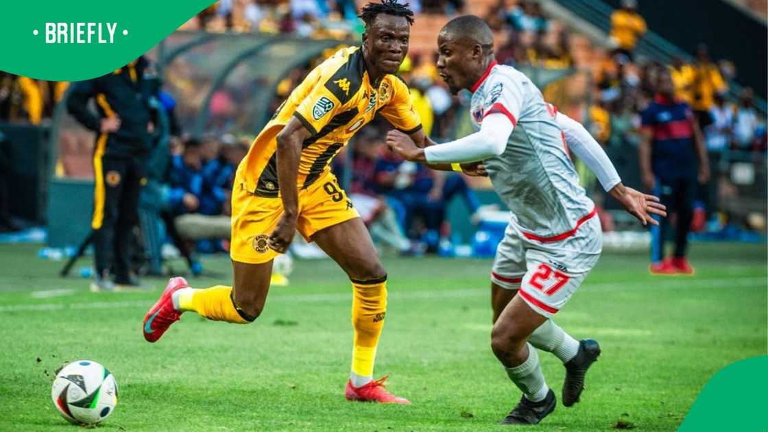 Glody Lilepo has played in every match since joining Kaizer Chiefs.