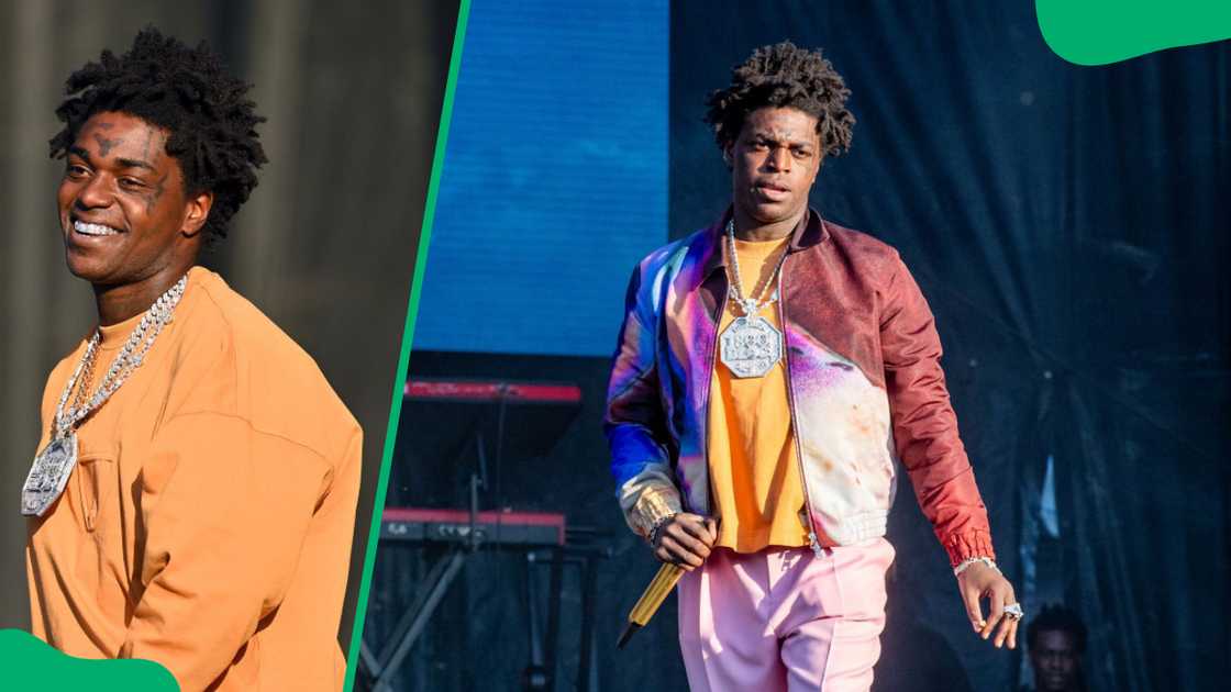 Rapper Kodak Black onstage Rapper Kodak Black onstage