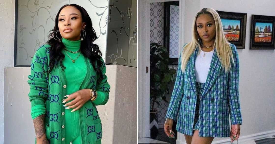 DJ Zinhle, Mzansi, make-up, skin DJ Zinhle, Mzansi, make-up, skin