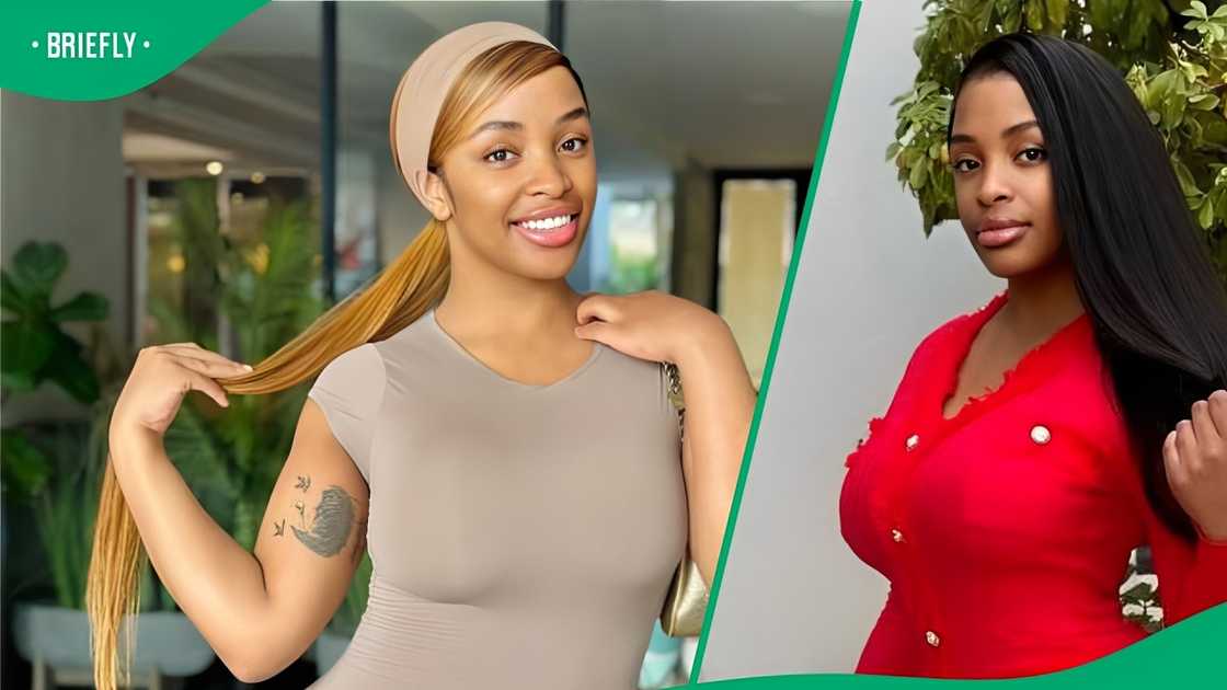 Cindy Makhathini accompanied a young man to his matric dance. Cindy Makhathini accompanied a young man to his matric dance.