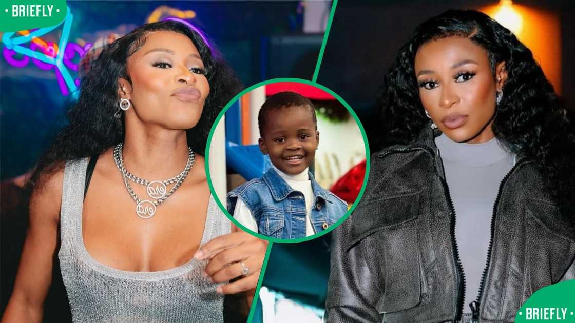 DJ Zinhle marked her daughter Asante's birthday DJ Zinhle marked her daughter Asante's birthday