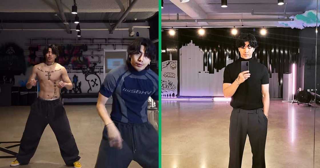 A TikTok video of Korean men doing the Tshwala bam dance challenge goes viral.