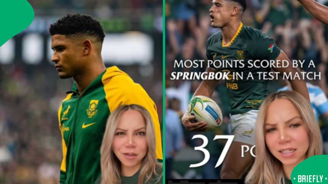 A woman’s TikTok post about rugby hero Sacha Feinberg-Mngomezulu sparked conversations about his talent and his future in the sport