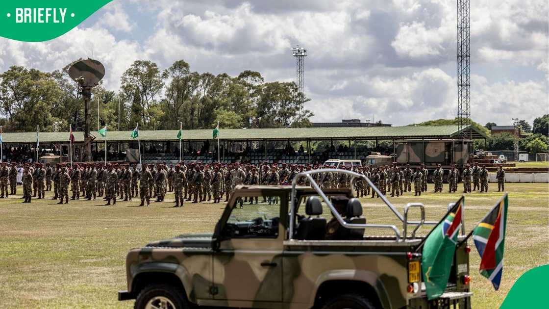 The South African National Defence Force (SANDF) is getting a budget boost The South African National Defence Force (SANDF) is getting a budget boost