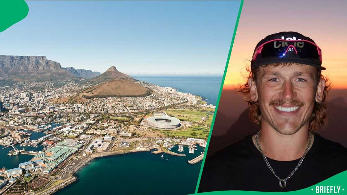 A British man visited one of Cape Town's townships. A British man visited one of Cape Town's townships.