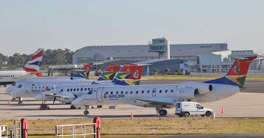 Airlink, Eswantini, Johannesburg South Africa, flights canceled