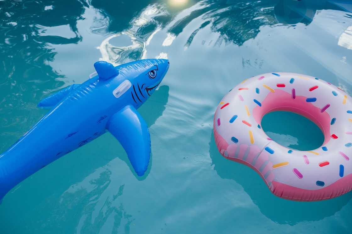 Toddler was found in a swimming pool