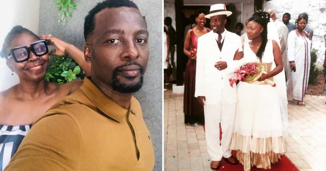 Tony Sthandiwe Kgoroge celebrate their 21st wedding anniversary