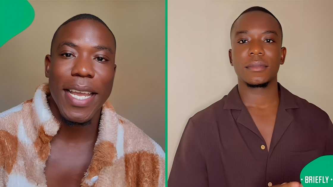 A man broke down in tears over his family's lack of support in a TikTok video.