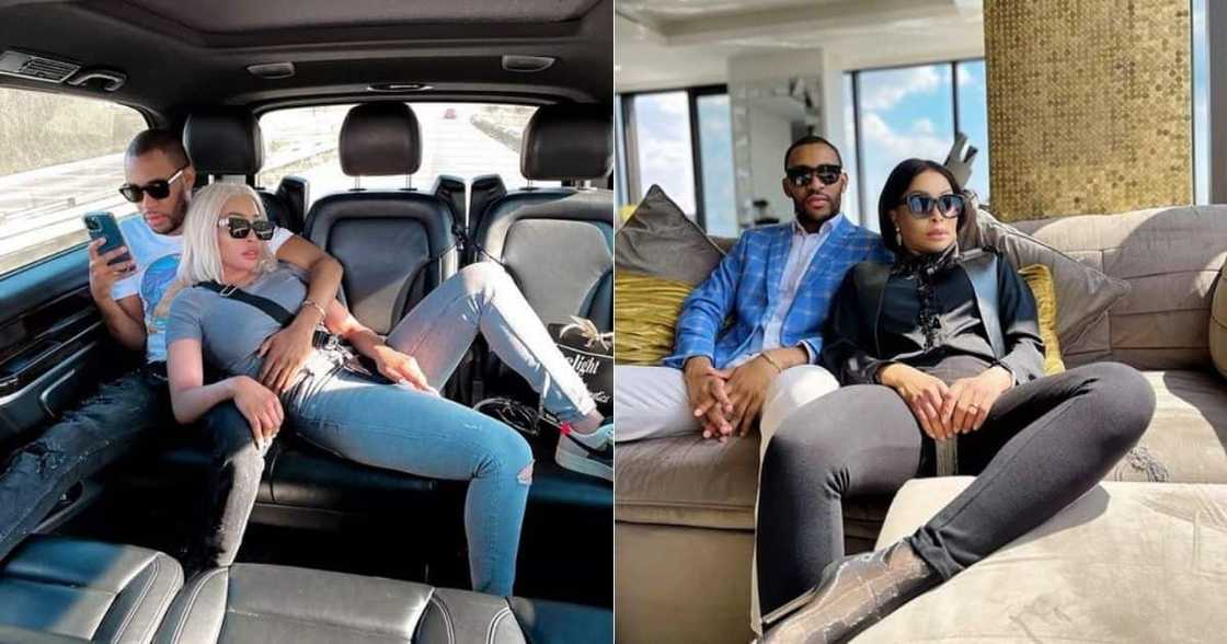 Khanyi Mbau, her bae, Kudzai Mushonga, living it up, Dubai