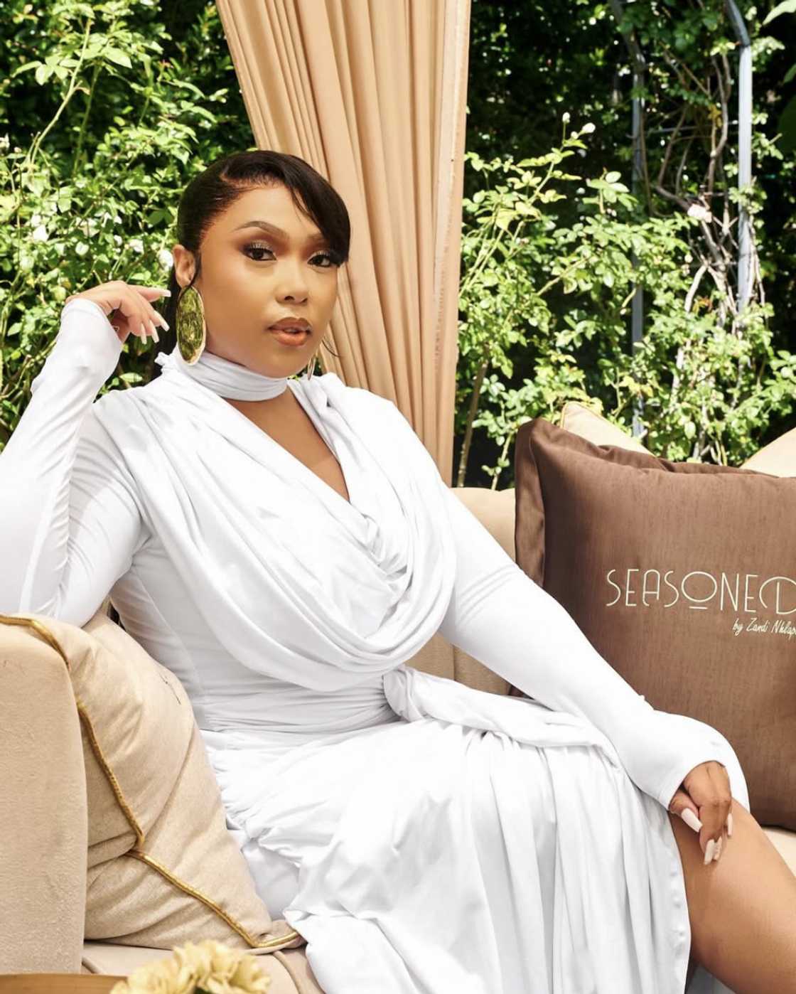 Online users congratulated Simz Ngema on her new car