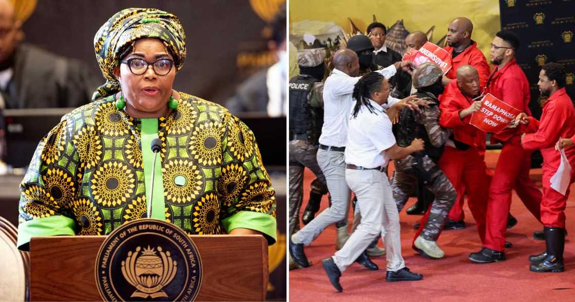 Pemmy Majodina slams the EFF Pemmy Majodina slams the EFF