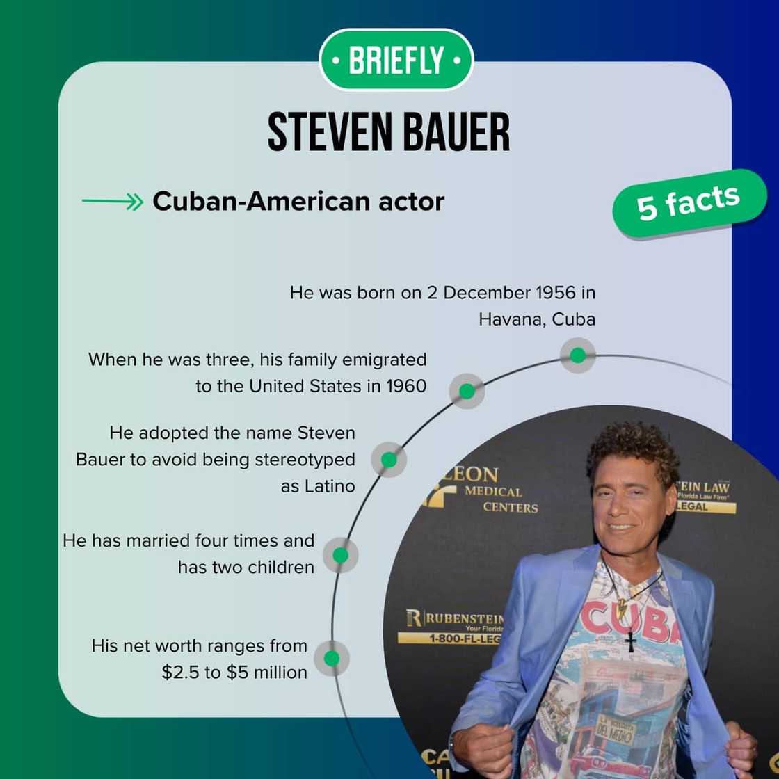 Steven Bauer's facts Steven Bauer's facts